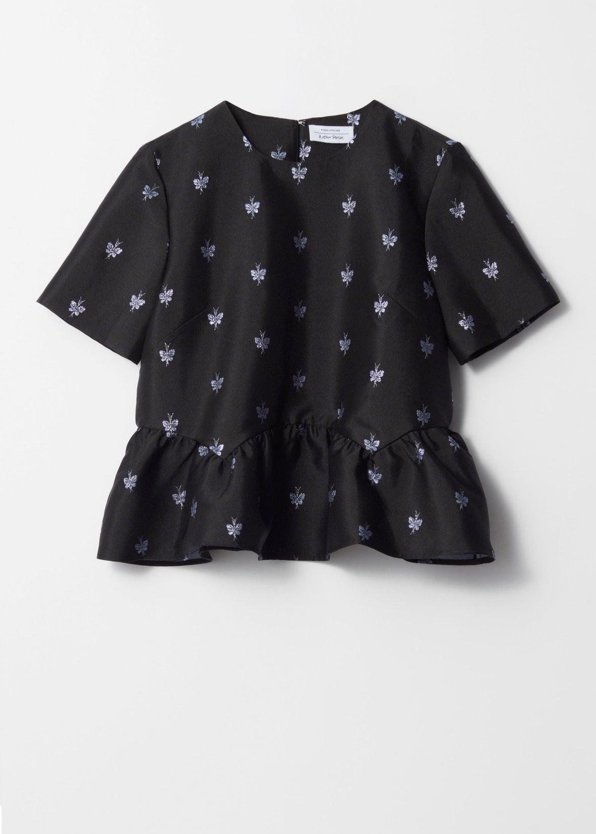 & Other Stories - Maisy Top - Black -
