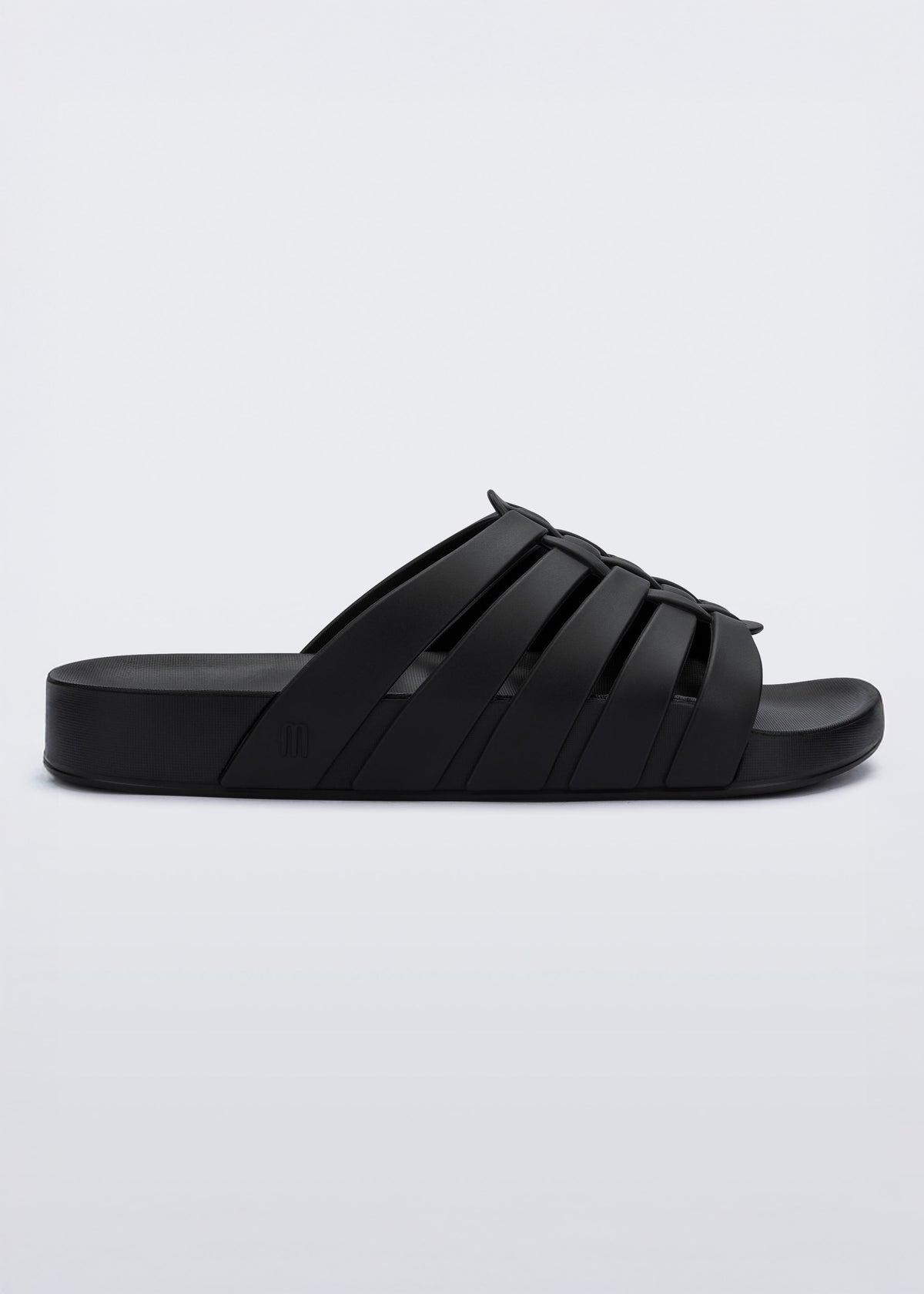 Melissa - Possession Jelly Fisherman Sandal Slide - Matte Black -