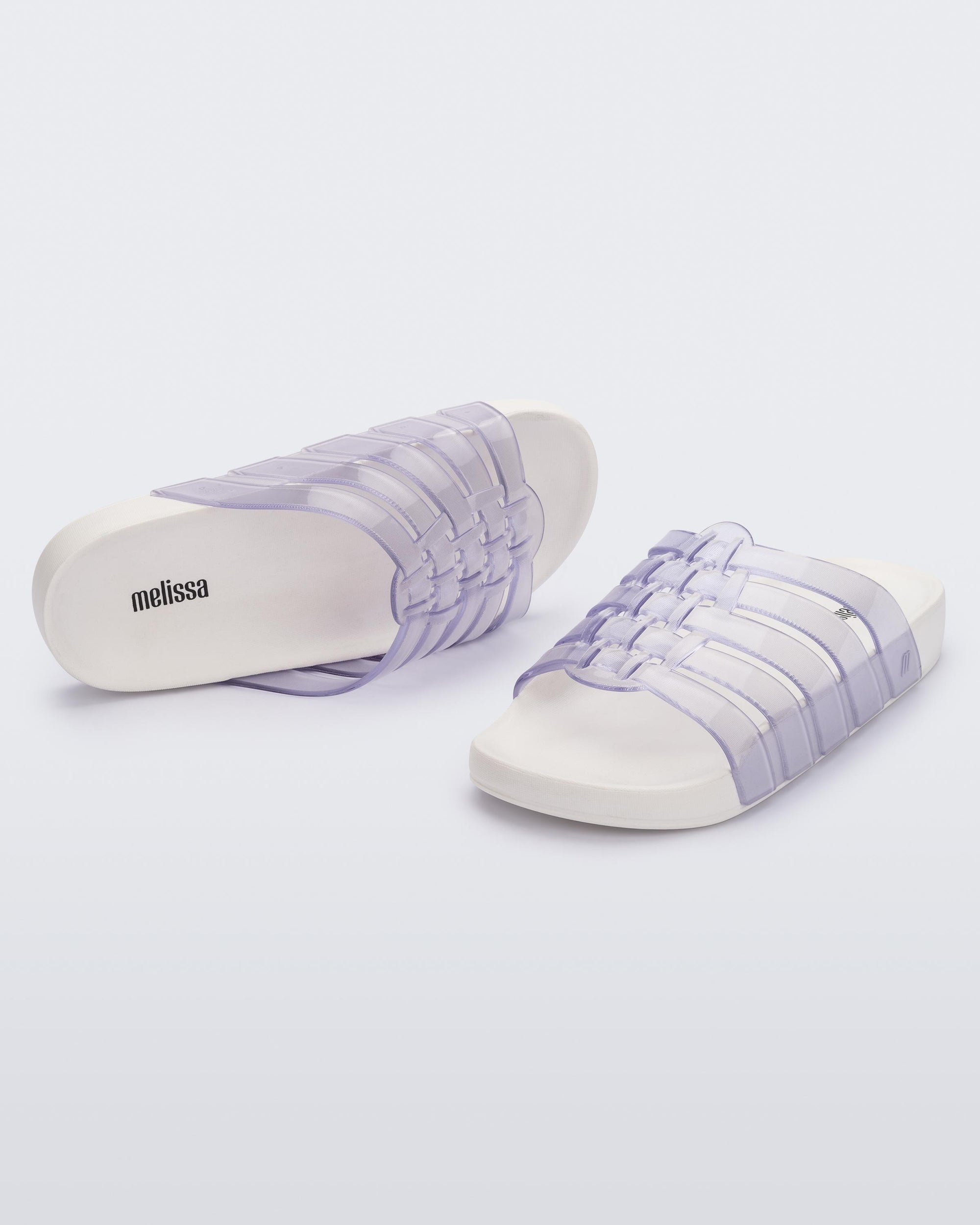 Melissa - Melissa Possession Jelly Fisherman Sandal Slide - Transparent White -
