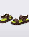 Melissa - Melissa Connection Papete - Brown/Green -