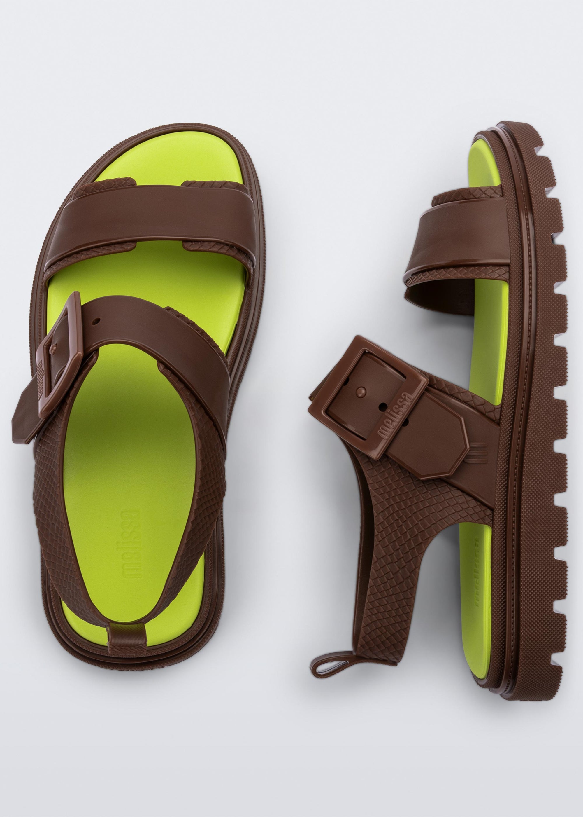 Melissa - Melissa Connection Papete - Brown/Green -