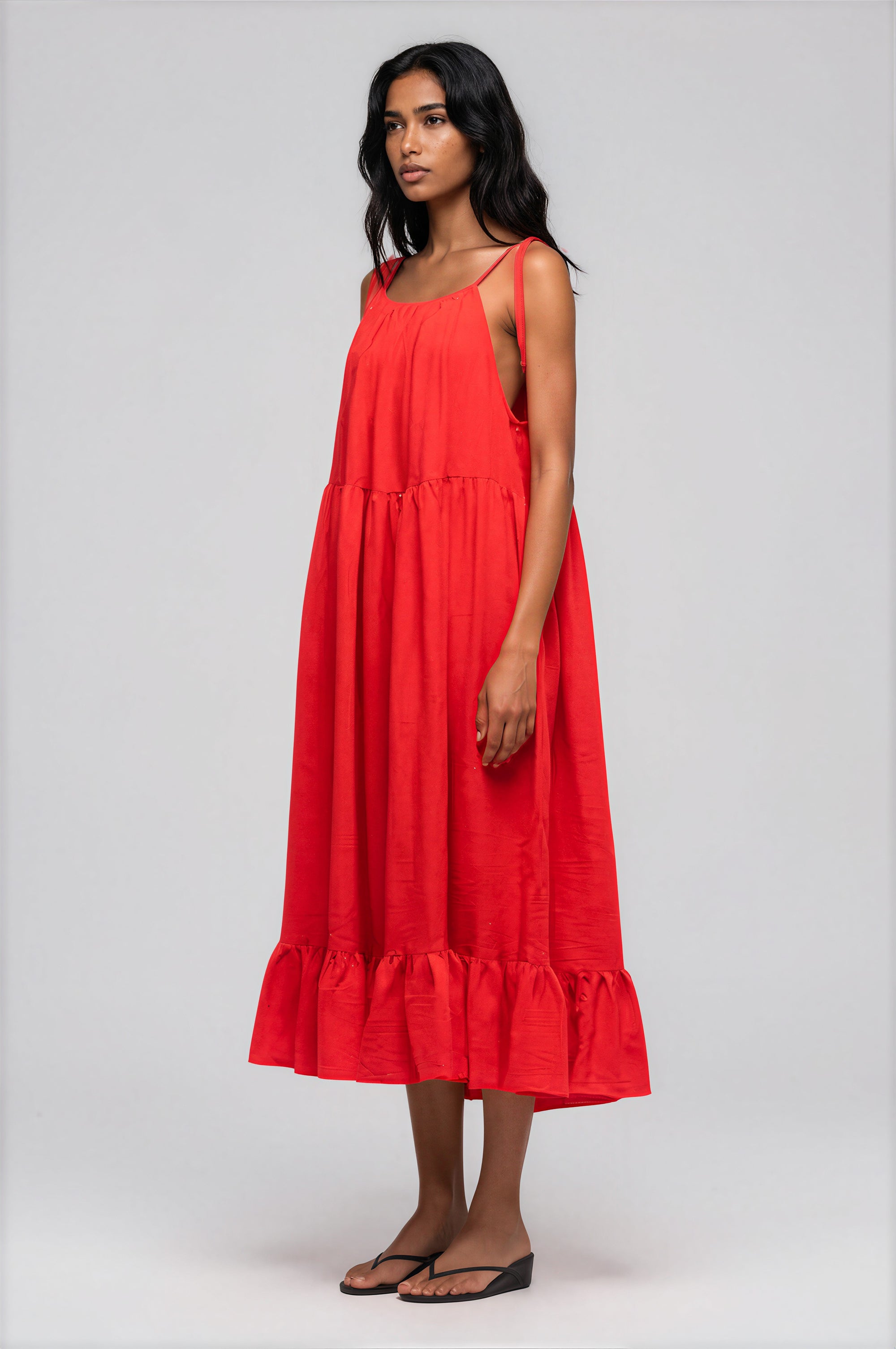 Toit Volant - Evelyn Dress - Red -