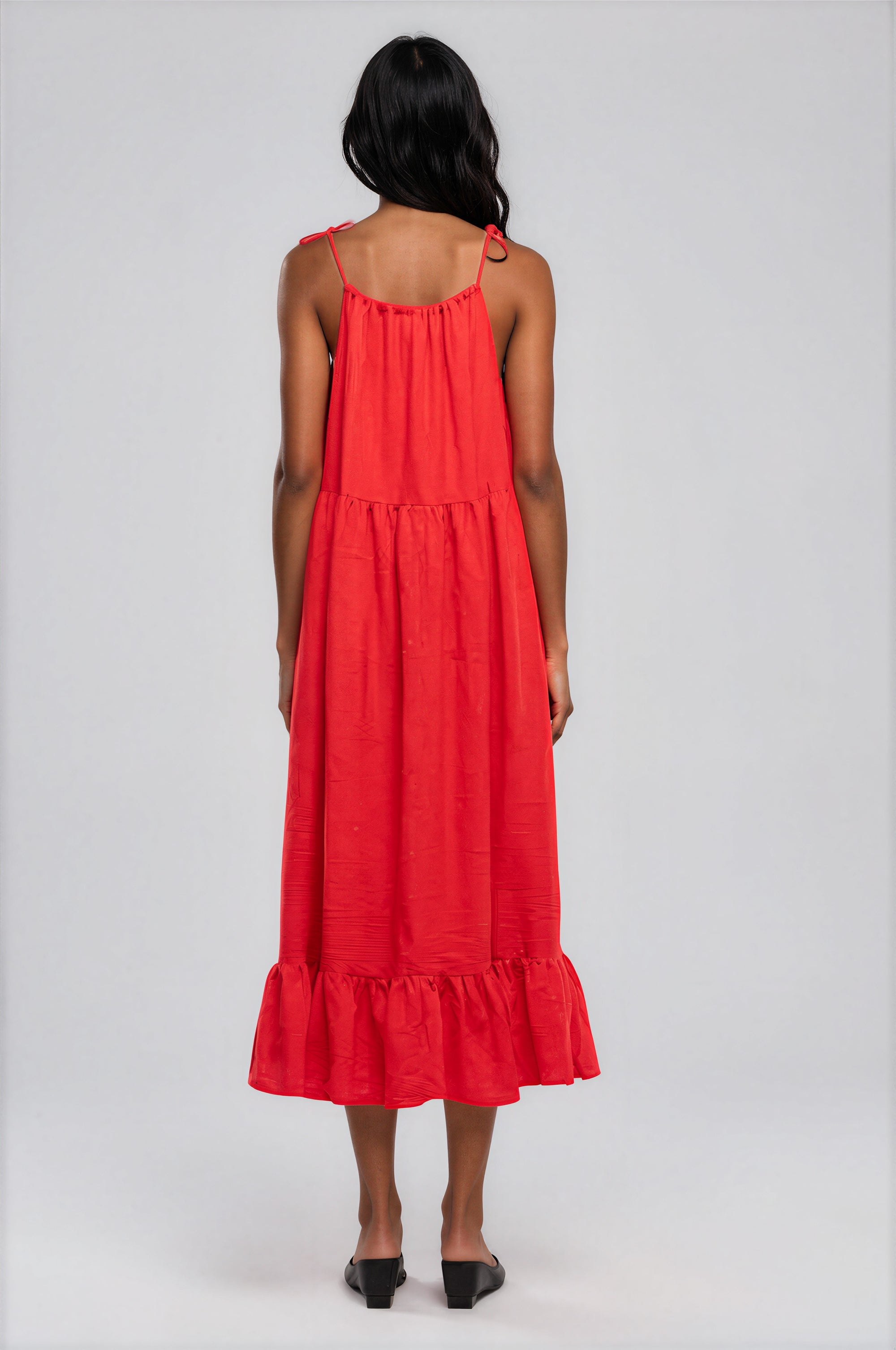 Toit Volant - Evelyn Dress - Red -