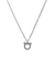 Kitten Charm Necklace - Silver - offe market