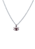 Eye Charm Necklace - Silver/Rose Vermeil - offe market