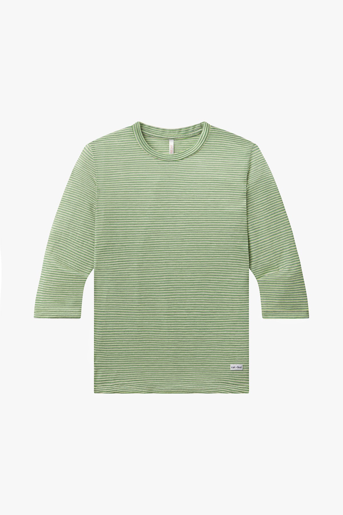 Rat Boi - 3/4 Sleeve Top - Kiwi -