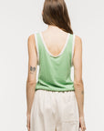 Toit Volant - Kaya Knit Tank Top - Sage -