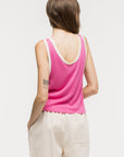 Toit Volant - Kaya Knit Tank Top - Fuchsia -