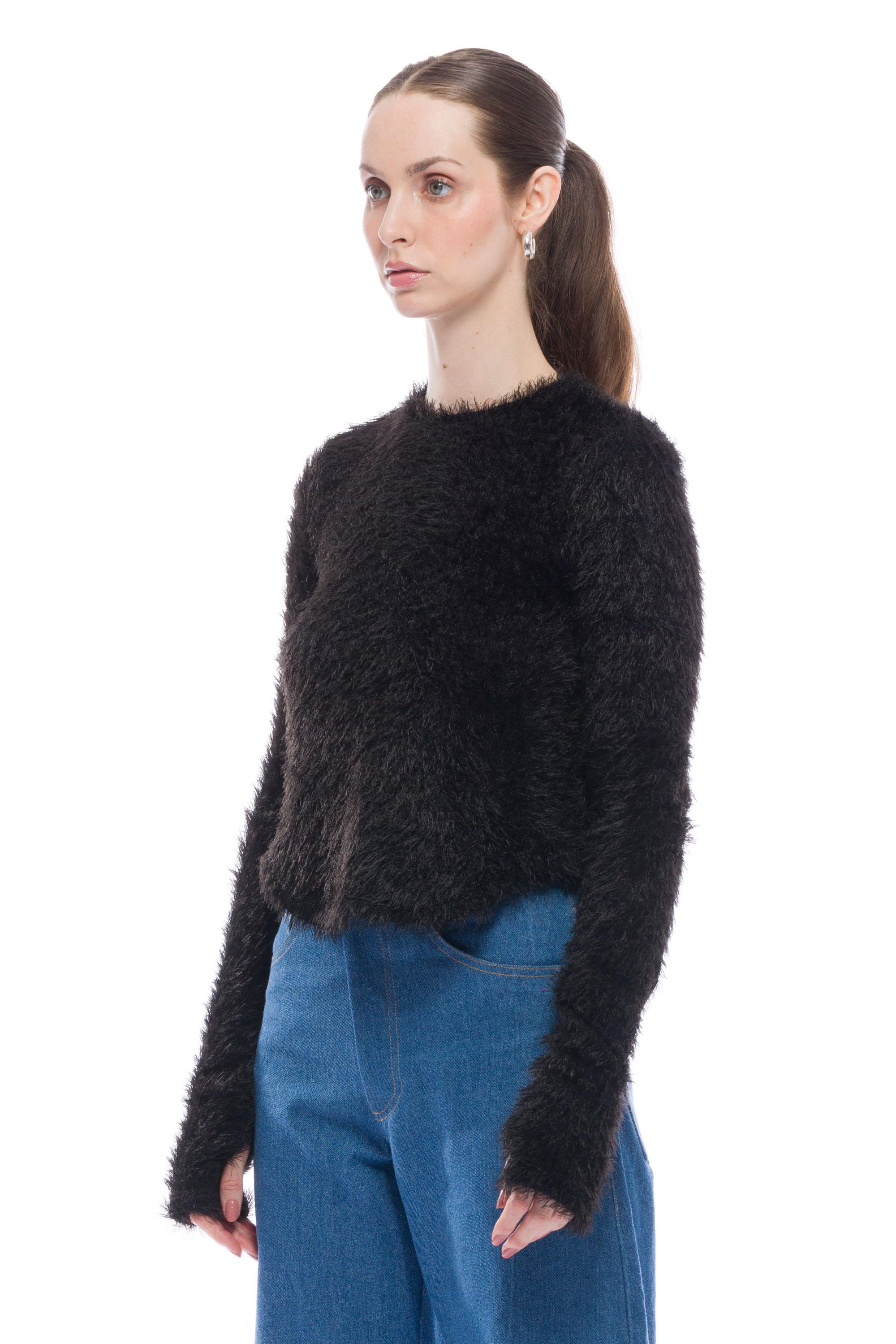 Toit Volant - Hilman Top - Black Shaggy -