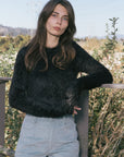 Toit Volant - Hilman Top - Black Shaggy -