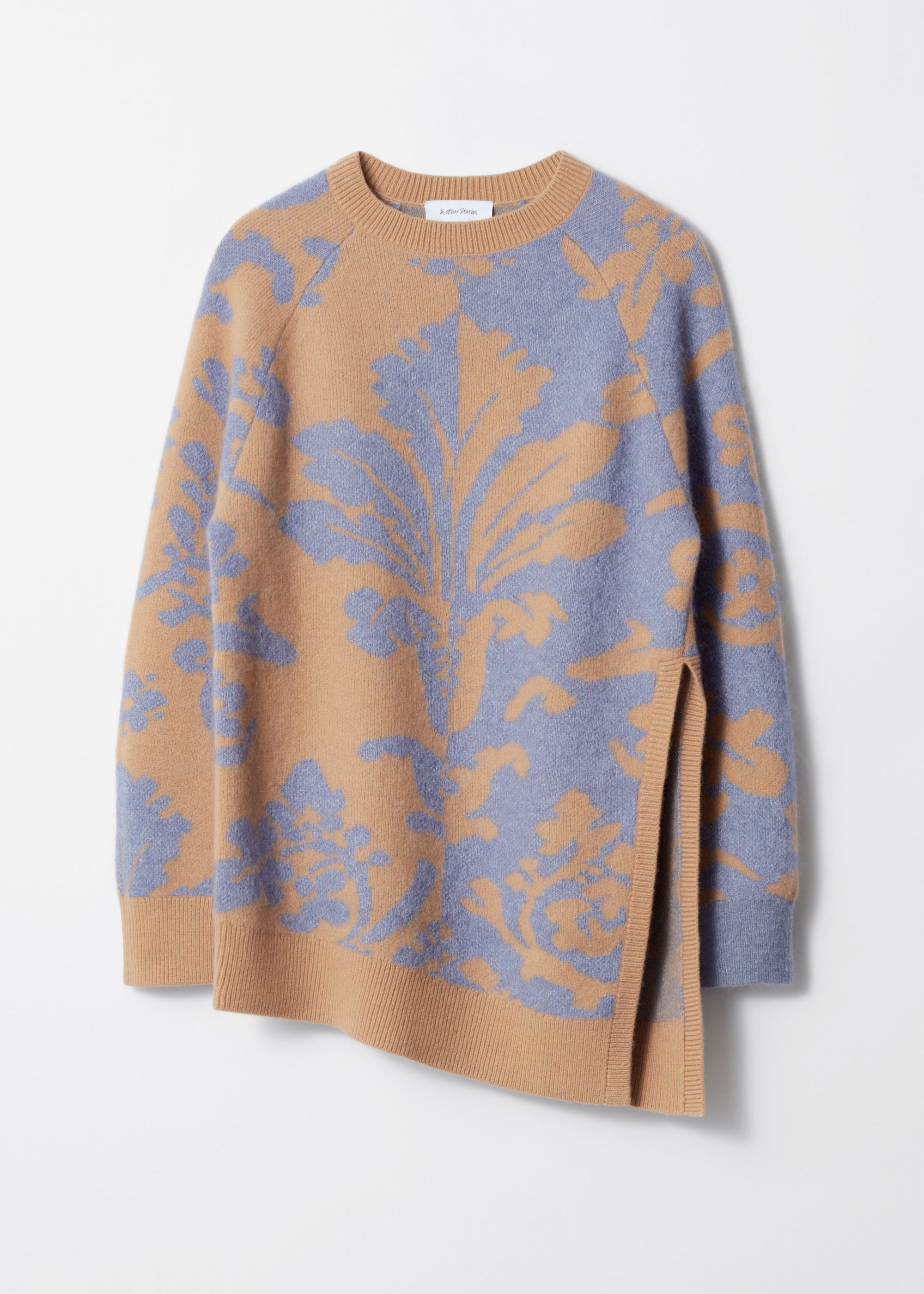 & Other Stories - Blenda Jaquard Sweater - Blue -