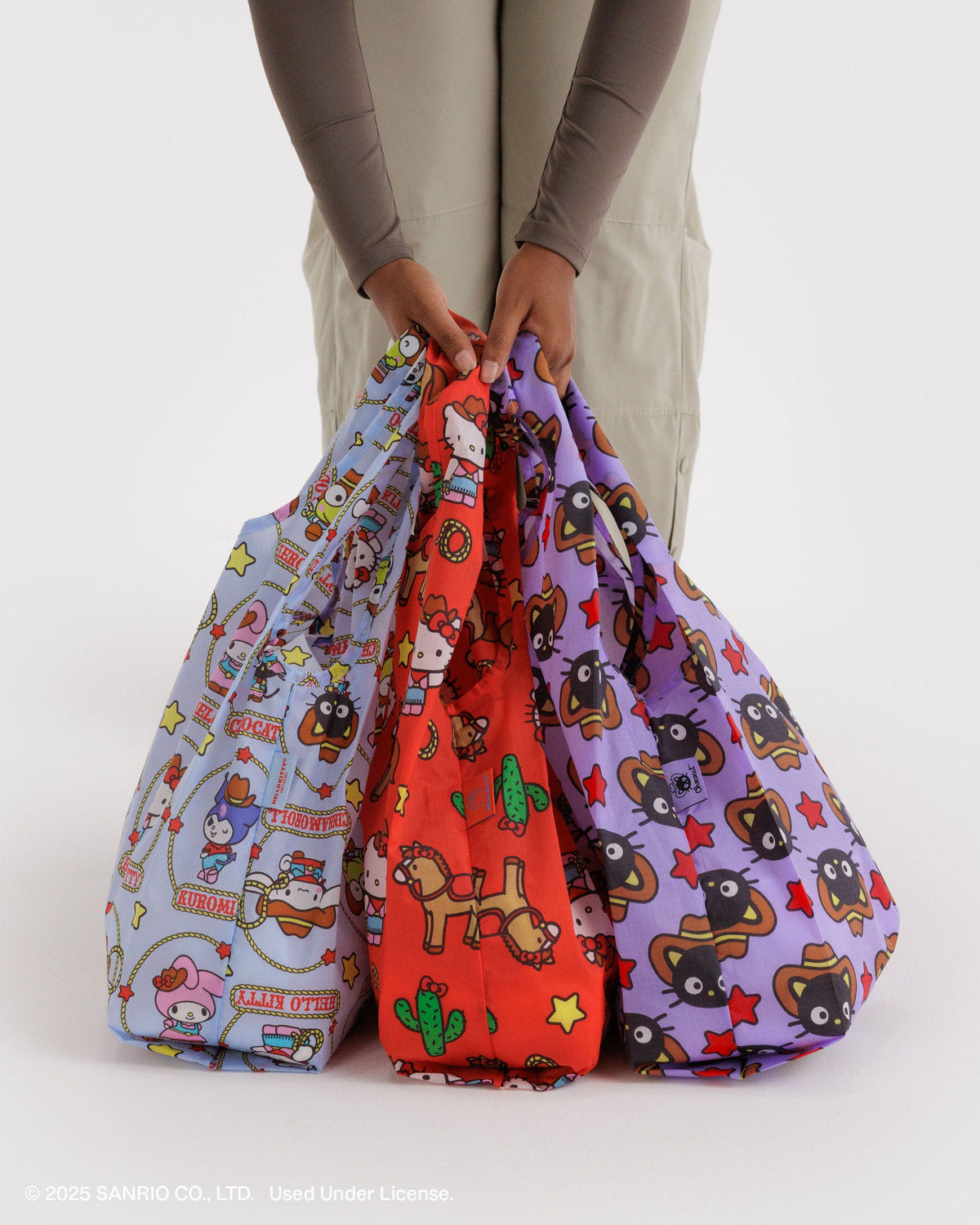 Baggu - Standard Baggu Set of 3 - Hello Kitty & Friends Western -