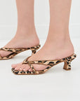 Dolce Vita - Brevel Heels - Leopard Raffia -