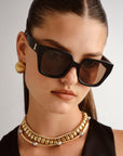 Le Specs - The Illusion Sunglasses - Black -