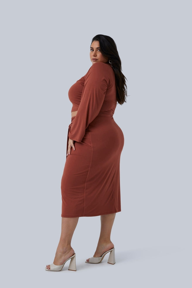 GIA/irl - Gigi Skirt - Rust -