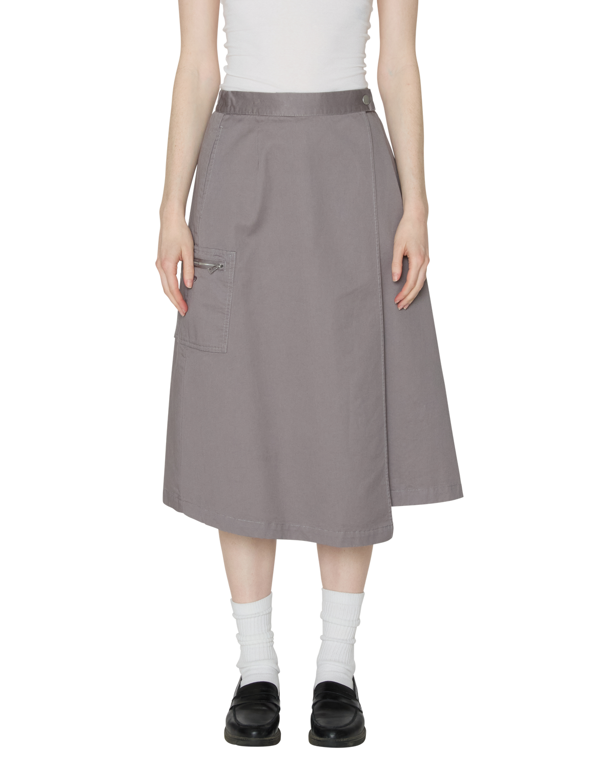 Obey - Arena Wrap Skirt - Grey -
