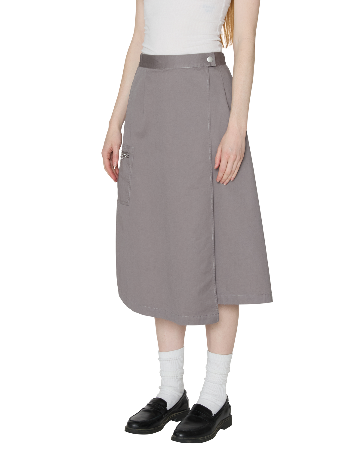 Obey - Arena Wrap Skirt - Grey -