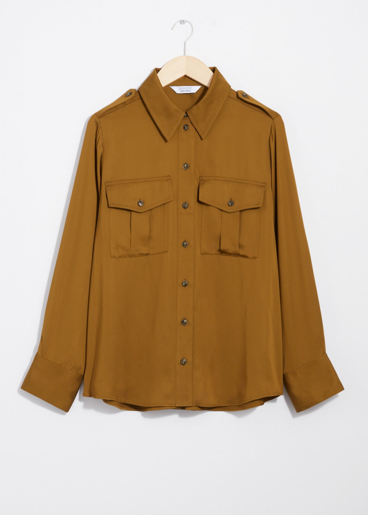 & Other Stories - Bob Utility Shirt - Yellow -