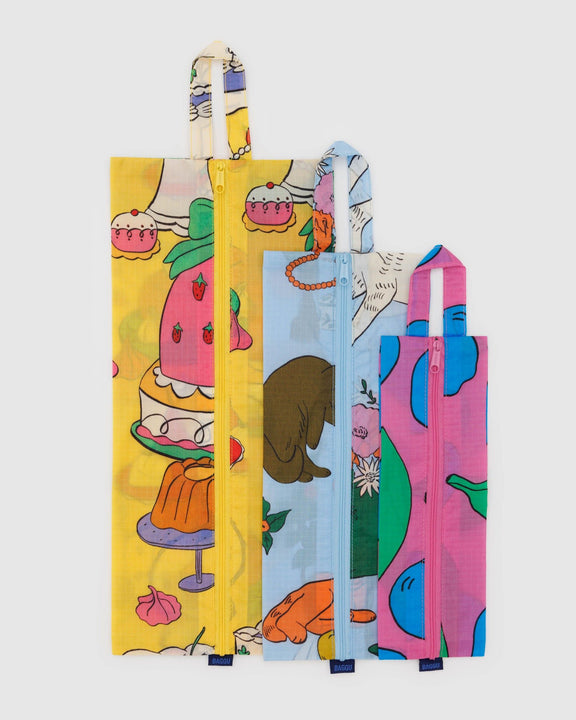 Baggu - 3D Zip Set - Still Life -