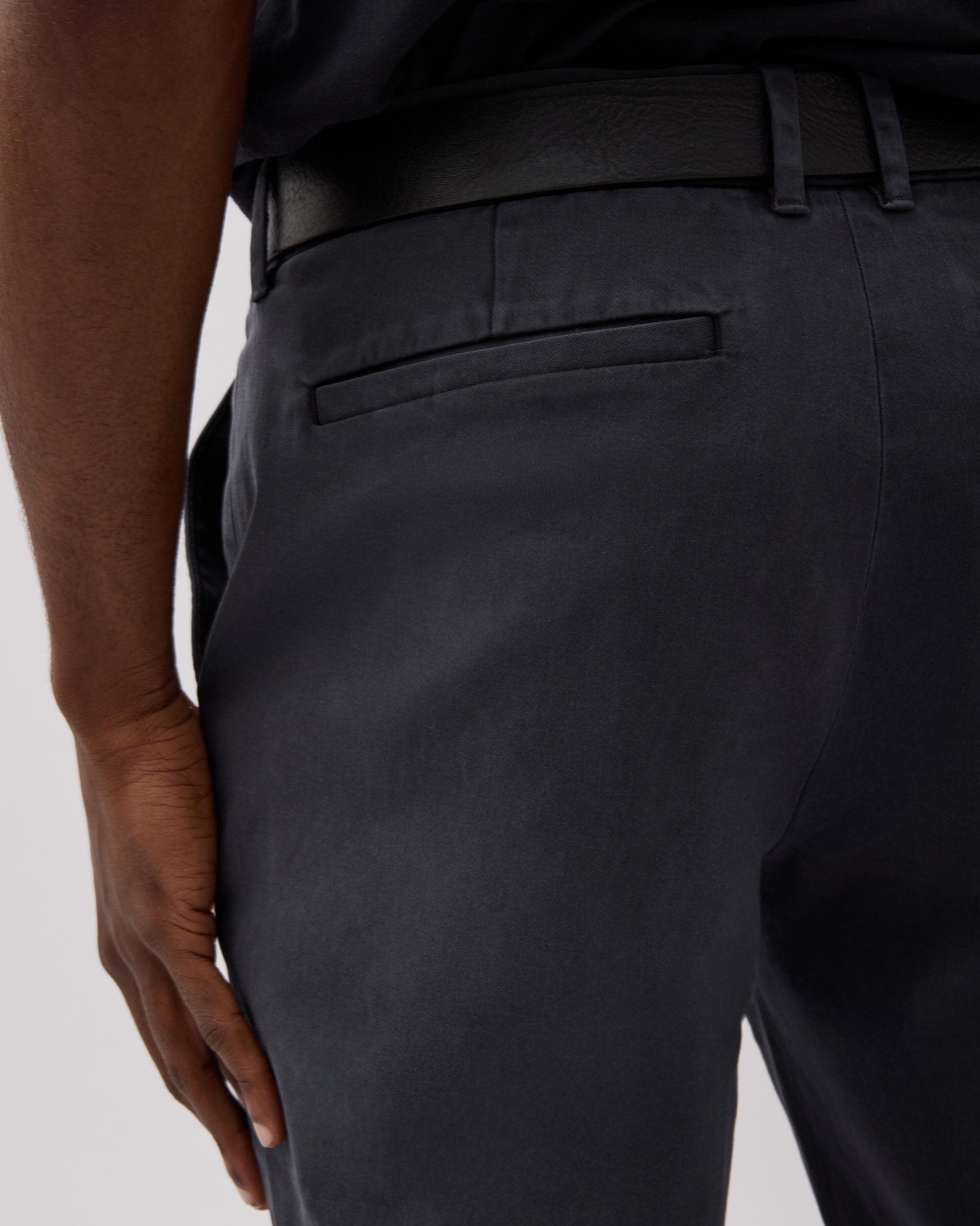 Richer Poorer - Mens Lightweight Chino - Black -