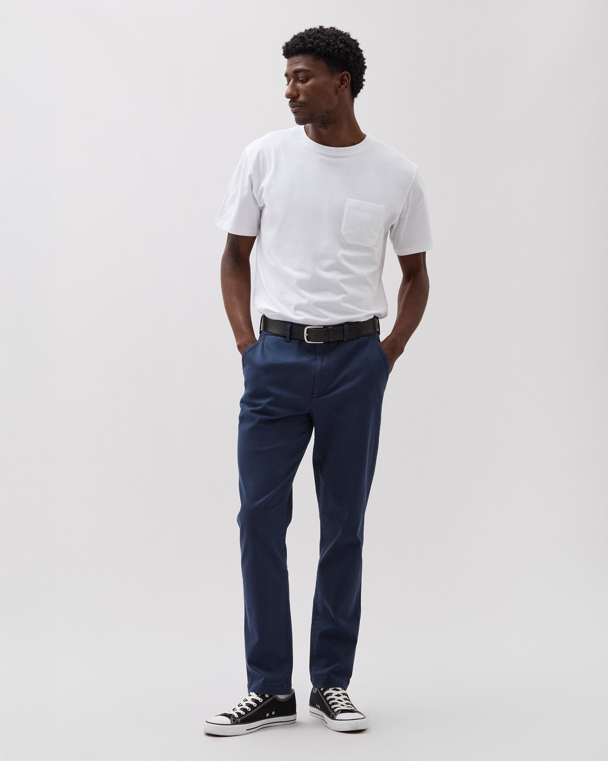 Richer Poorer - Mens Lightweight Chino - Blue Nights - BLUE NIGHTS