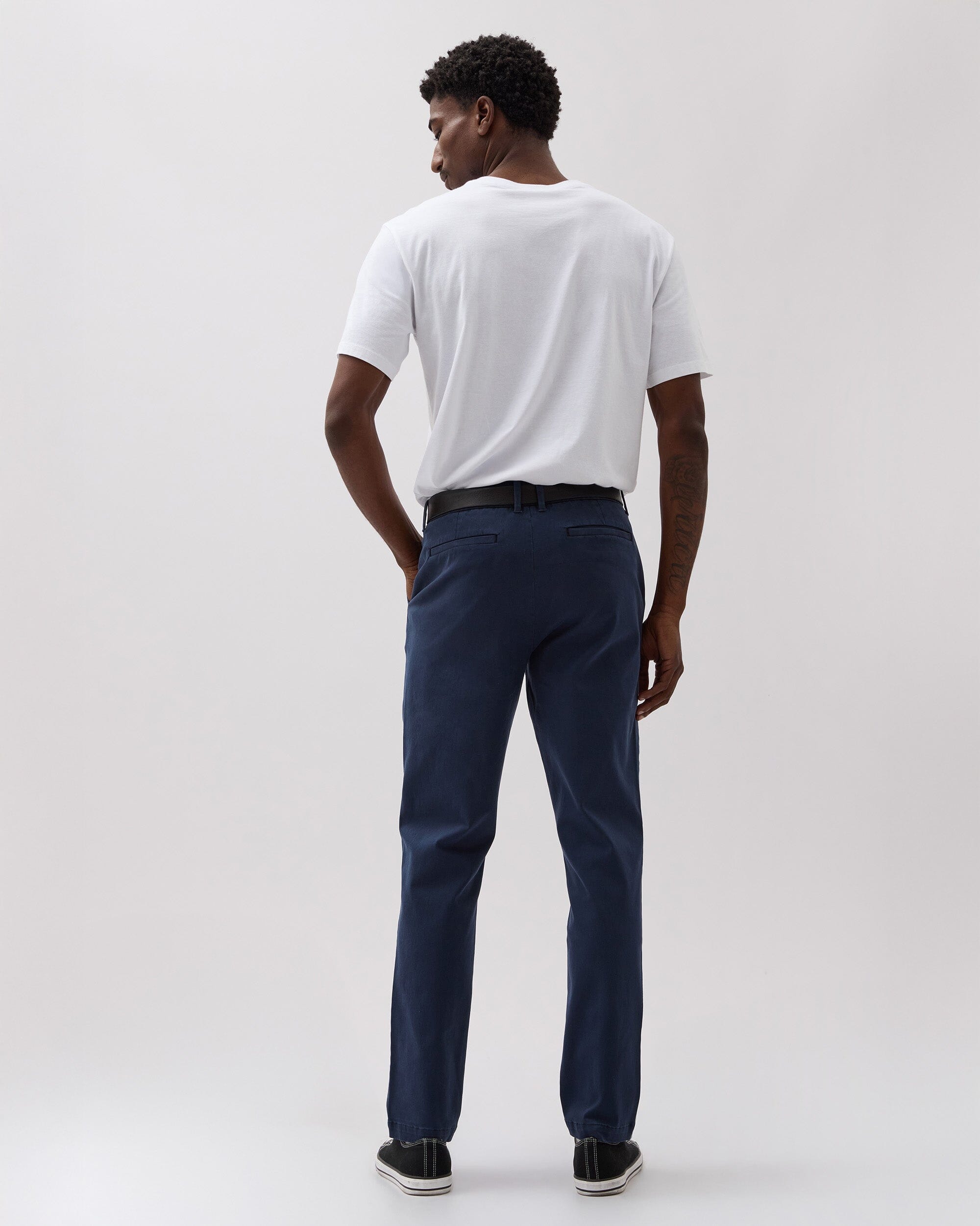 Richer Poorer - Mens Lightweight Chino - Blue Nights -