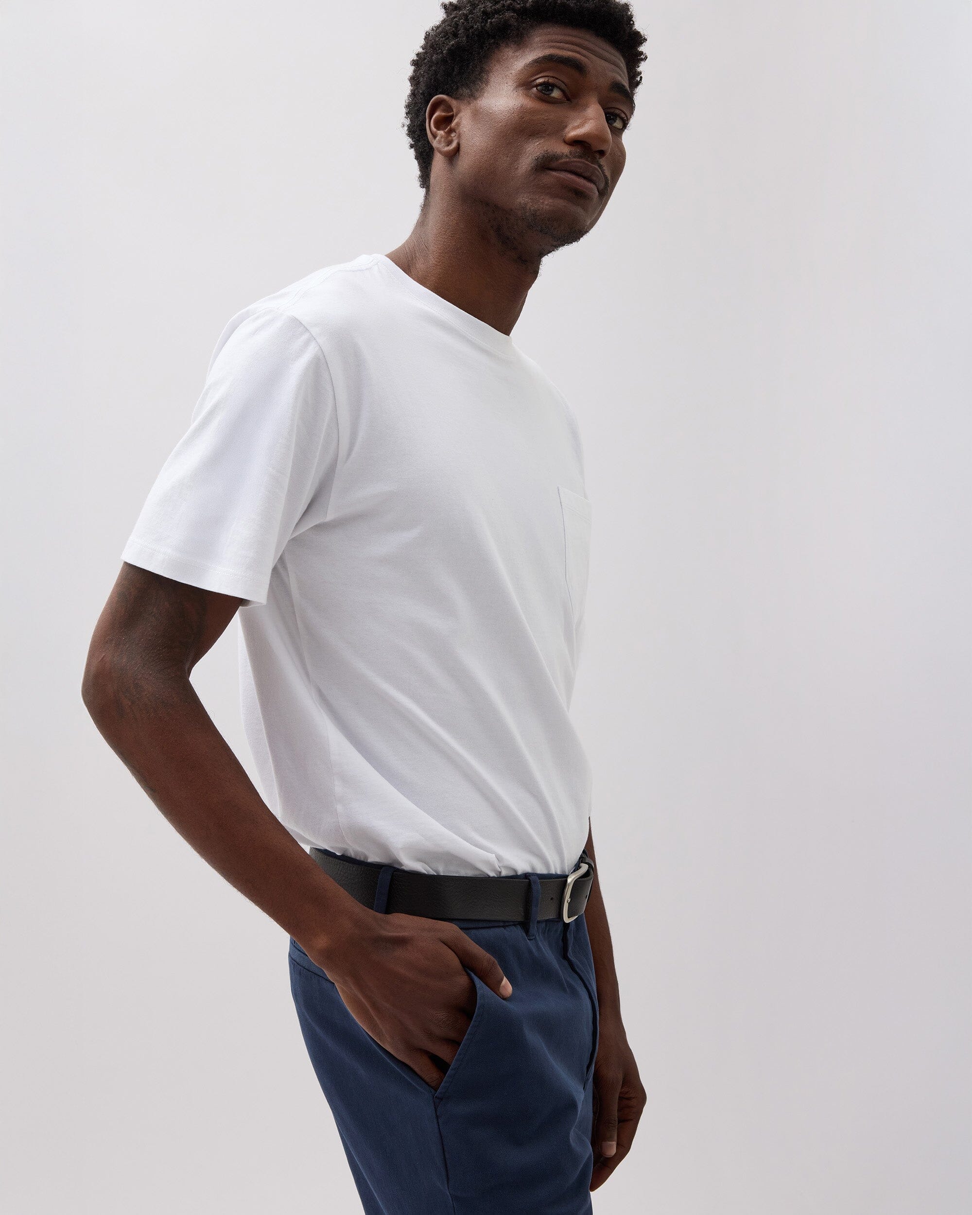 Richer Poorer - Mens Lightweight Chino - Blue Nights -