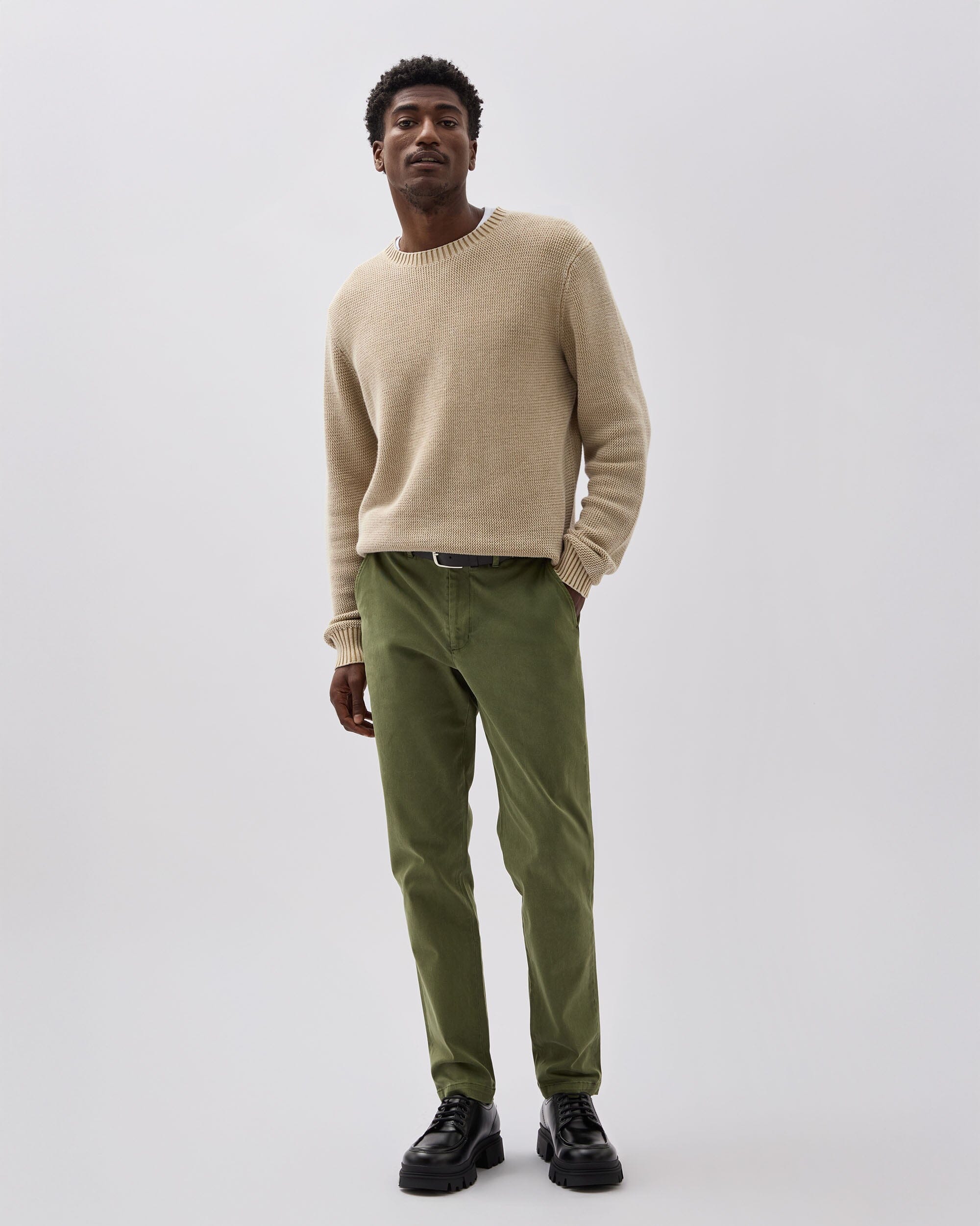 Richer Poorer - Mens Lightweight Chino - Cypress - CYPRESS