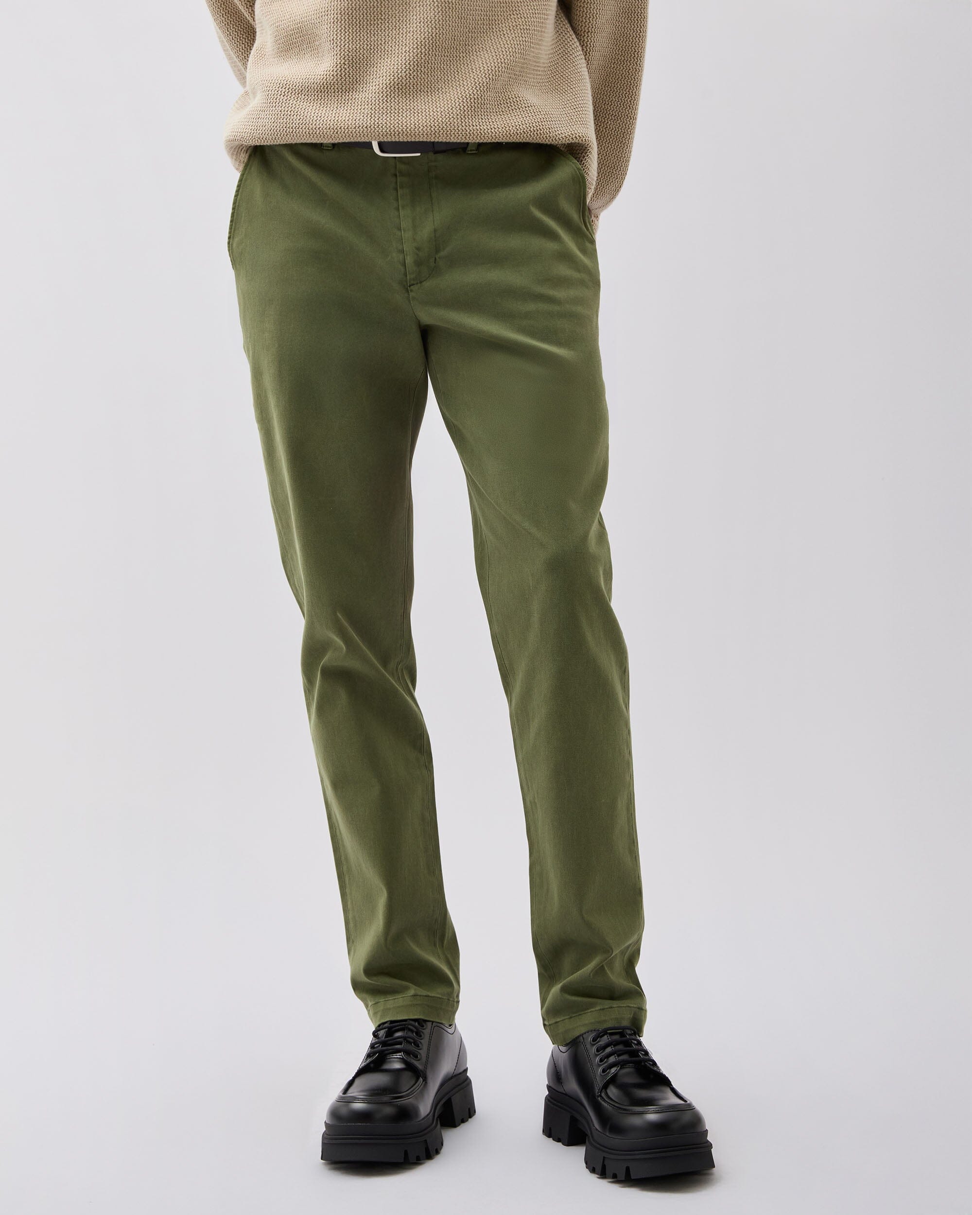 Richer Poorer - Mens Lightweight Chino - Cypress -