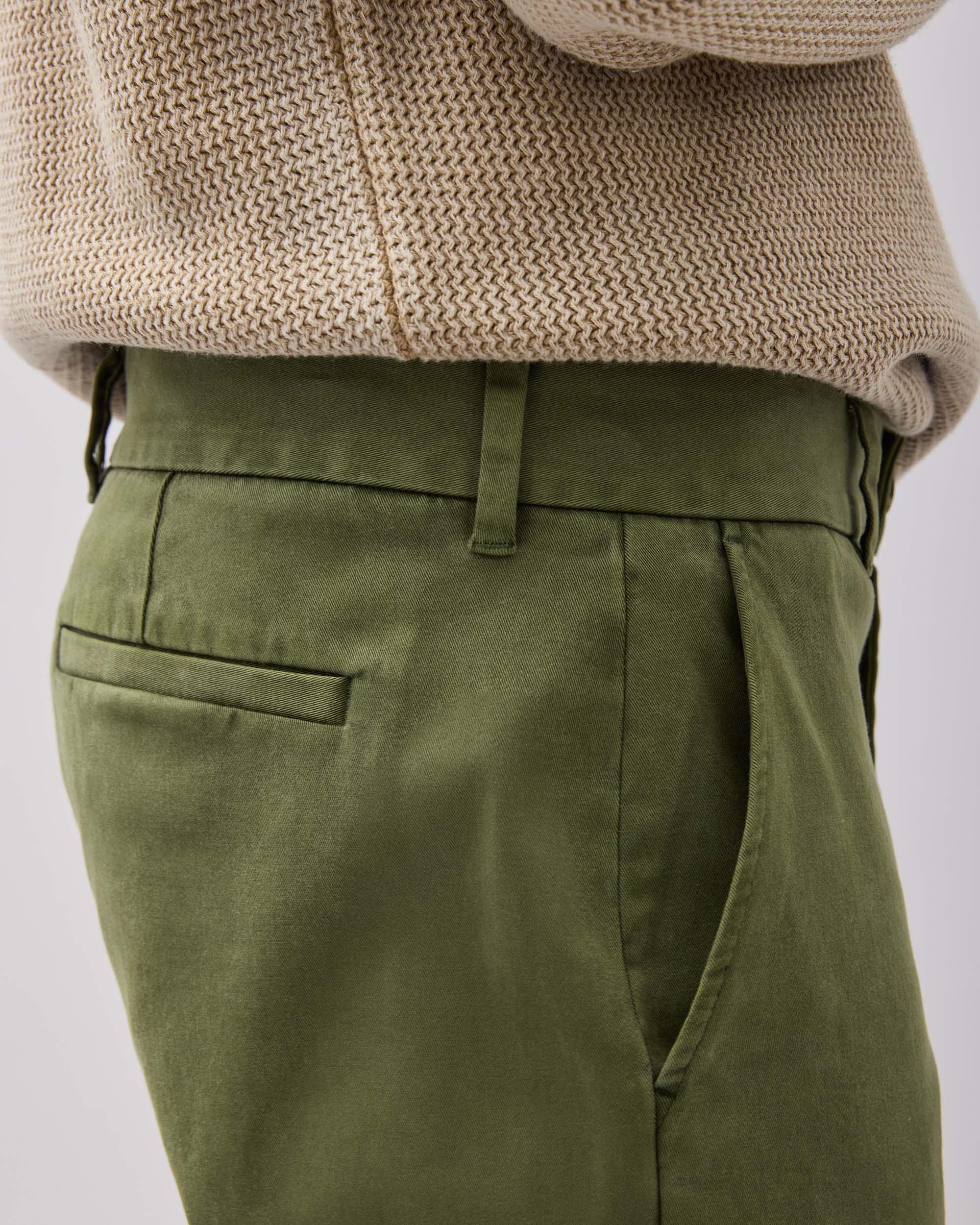 Richer Poorer - Mens Lightweight Chino - Cypress -