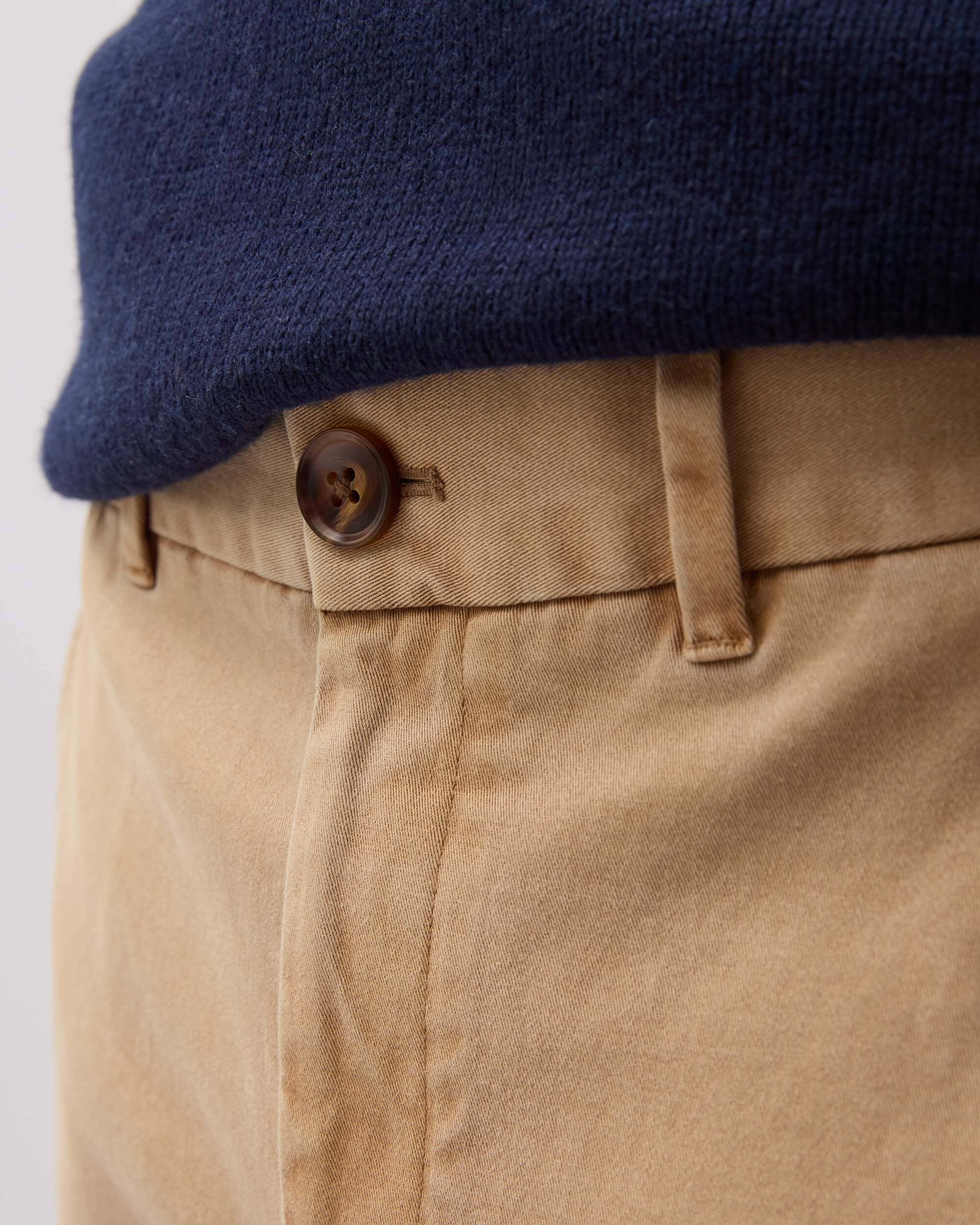 Richer Poorer - Mens Lightweight Chino - Khaki -