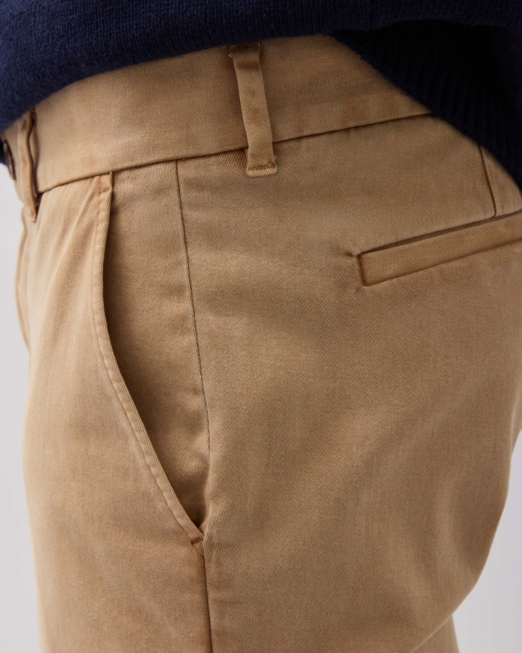 Richer Poorer - Mens Lightweight Chino - Khaki -