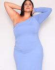 GIA/irl - Talia Midi Dress - Light Blue -