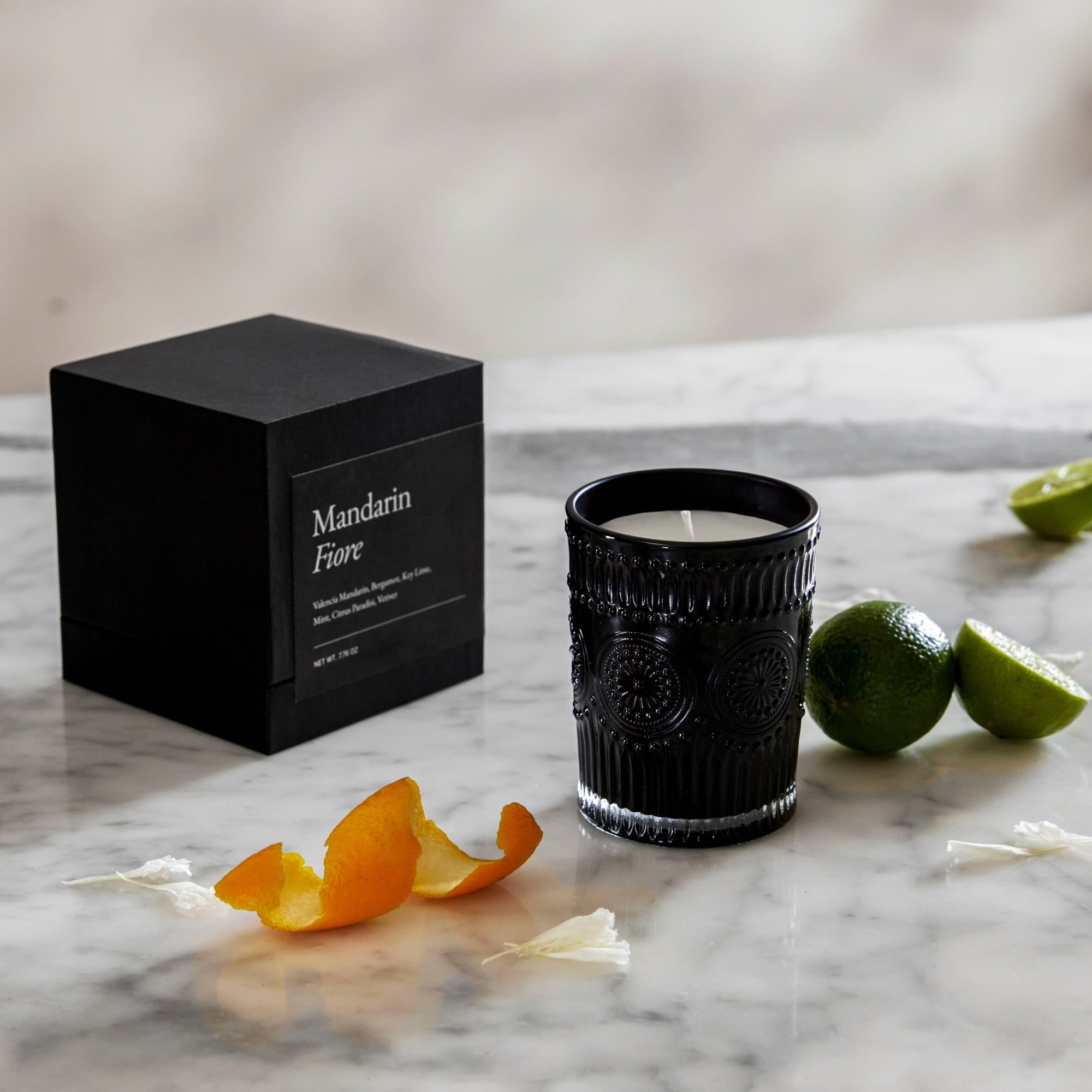 Italic - Noir Swiss Scented Glass Candle Sets -