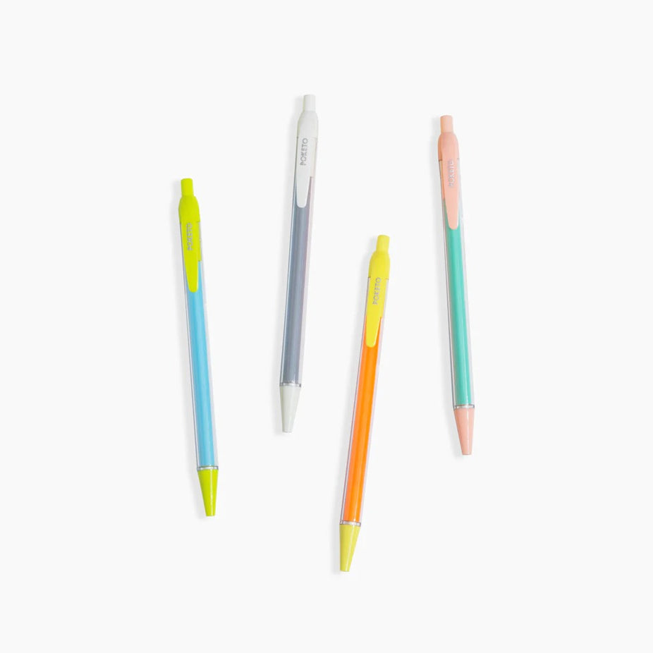 Poketo - Colorblock Mechanical Pencil, Set of 4 -