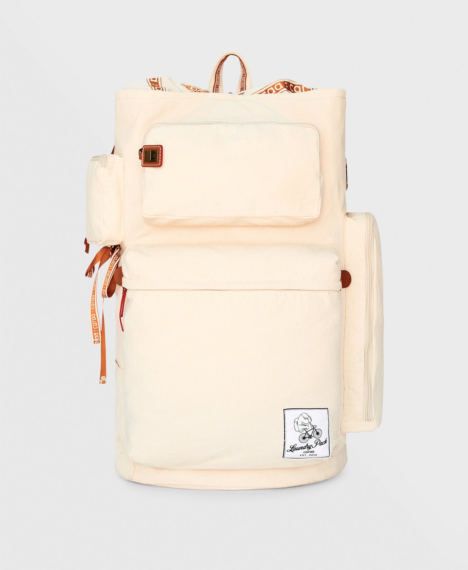Caraa - Laundry Backpack - Natural Canvas -