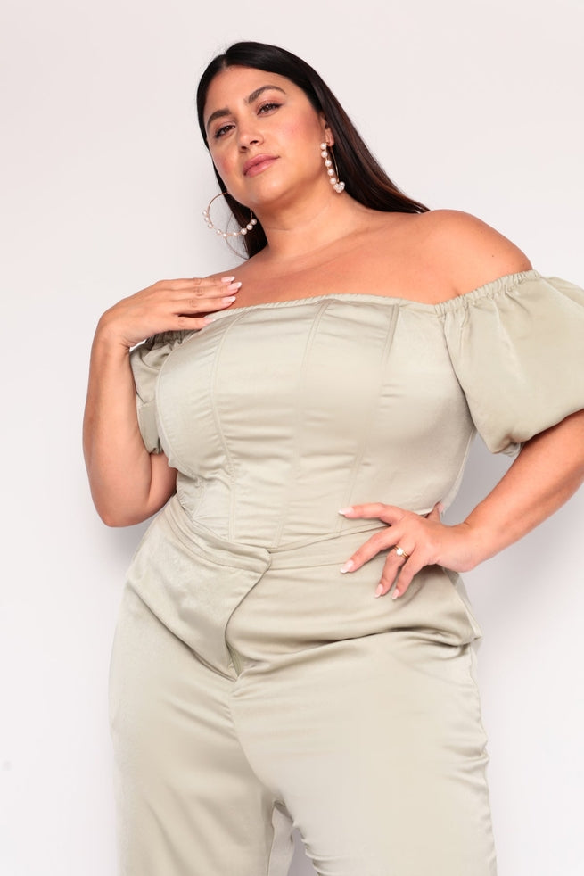 GIA/irl - Alaia Top - Light Sage -