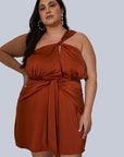GIA/irl - Maya Mini Dress - Rust -
