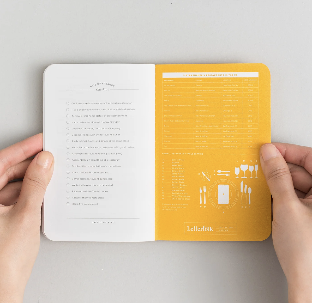 Letterfolk - Passport Restaurant -