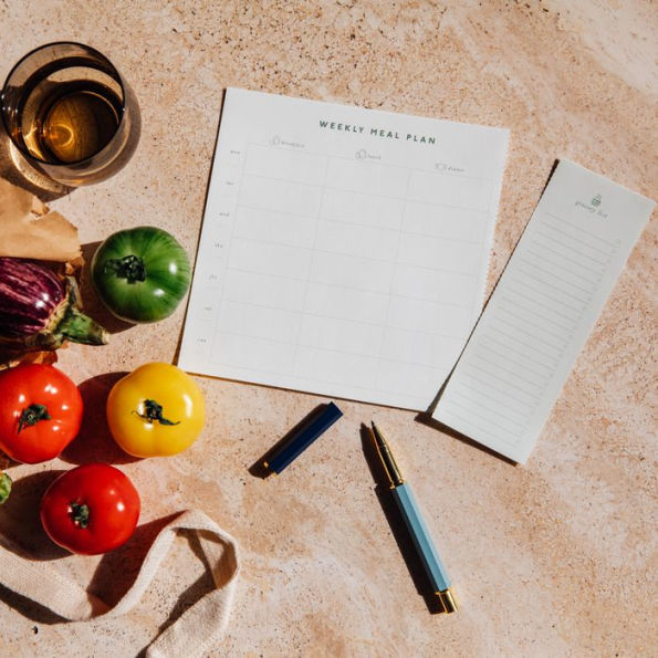 Papier - Tablecloth Meal Planner -