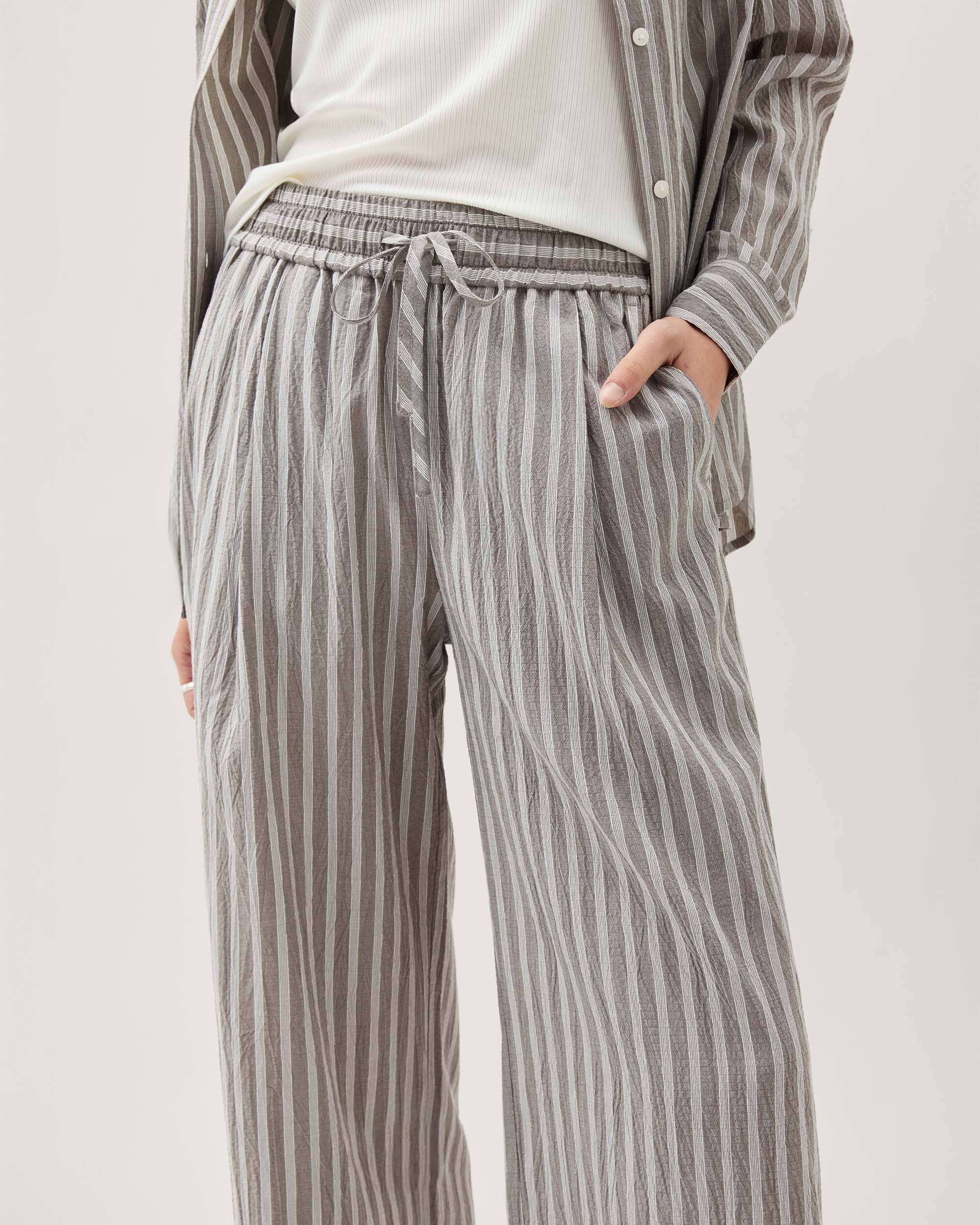 Richer Poorer - Palermo Pant - Black Stripe -