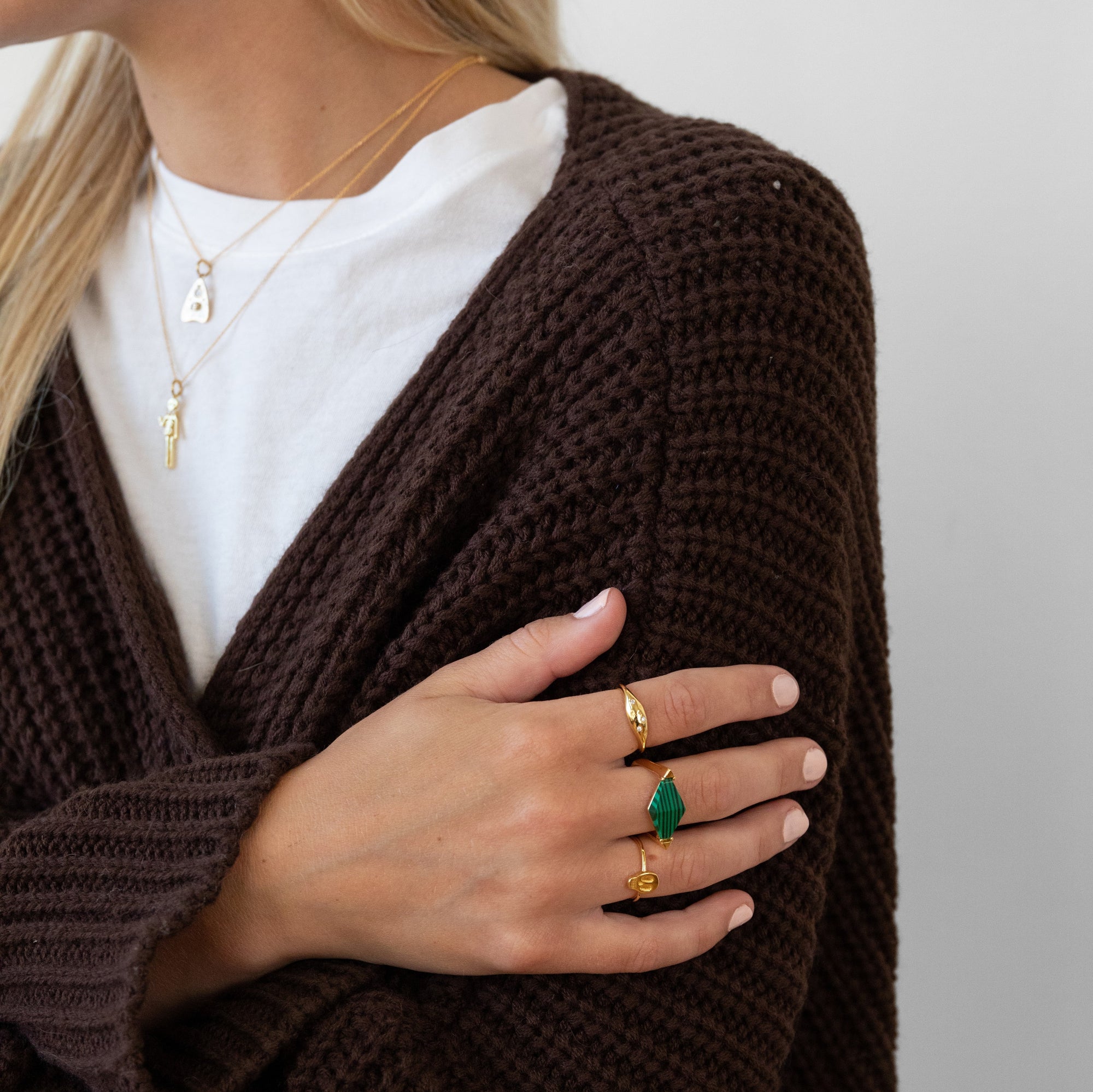 Larissa Loden - Malachite Ring -