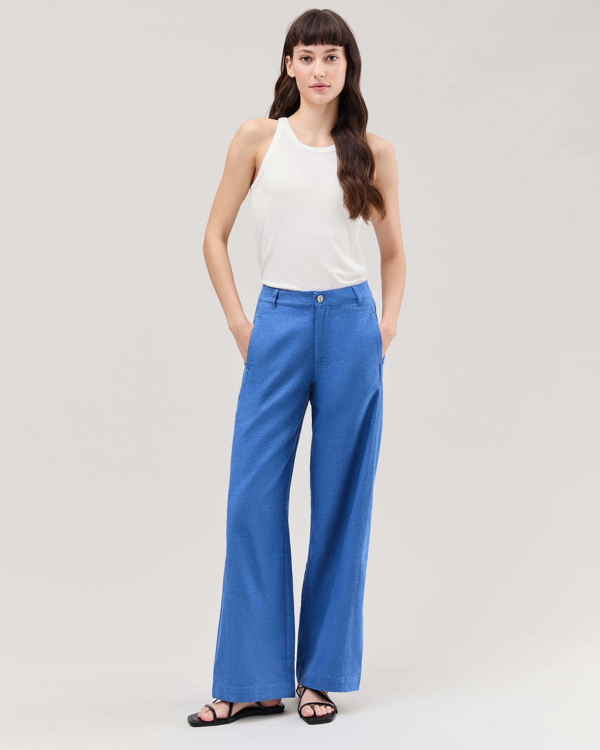 Richer Poorer - Roma Work Pant - True Blue -