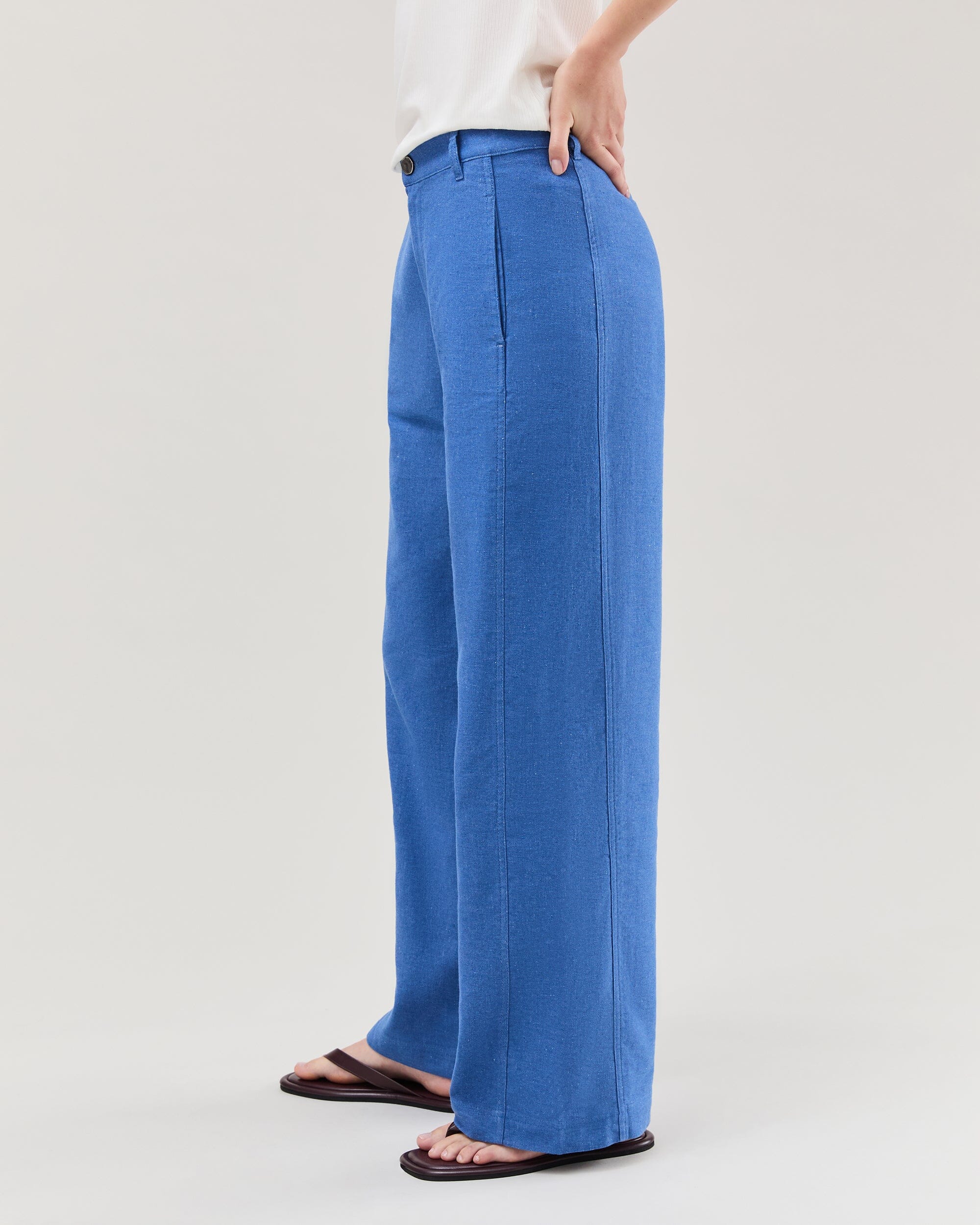 Richer Poorer - Roma Work Pant - True Blue -