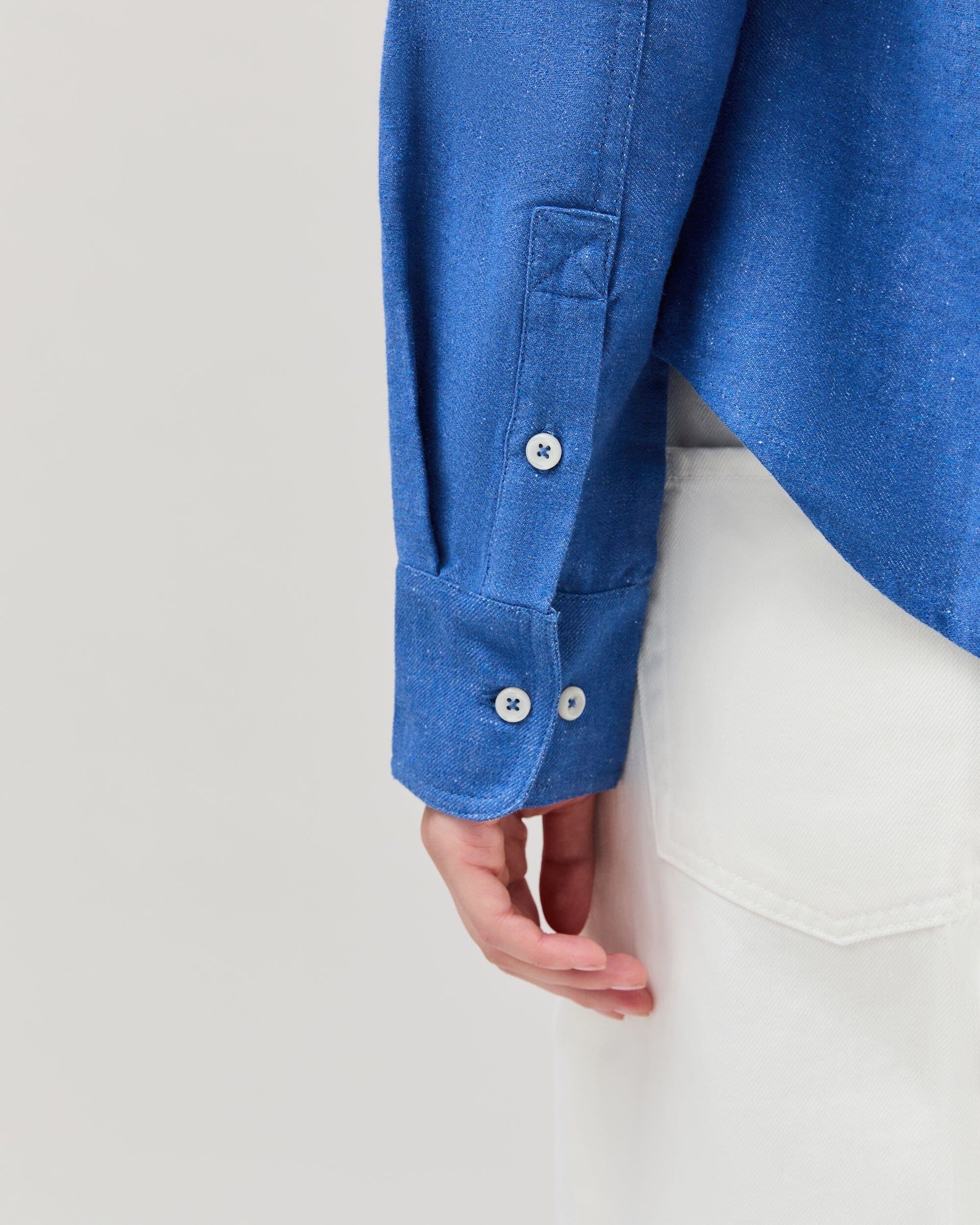 Richer Poorer - Roma Work Shirt - True Blue -