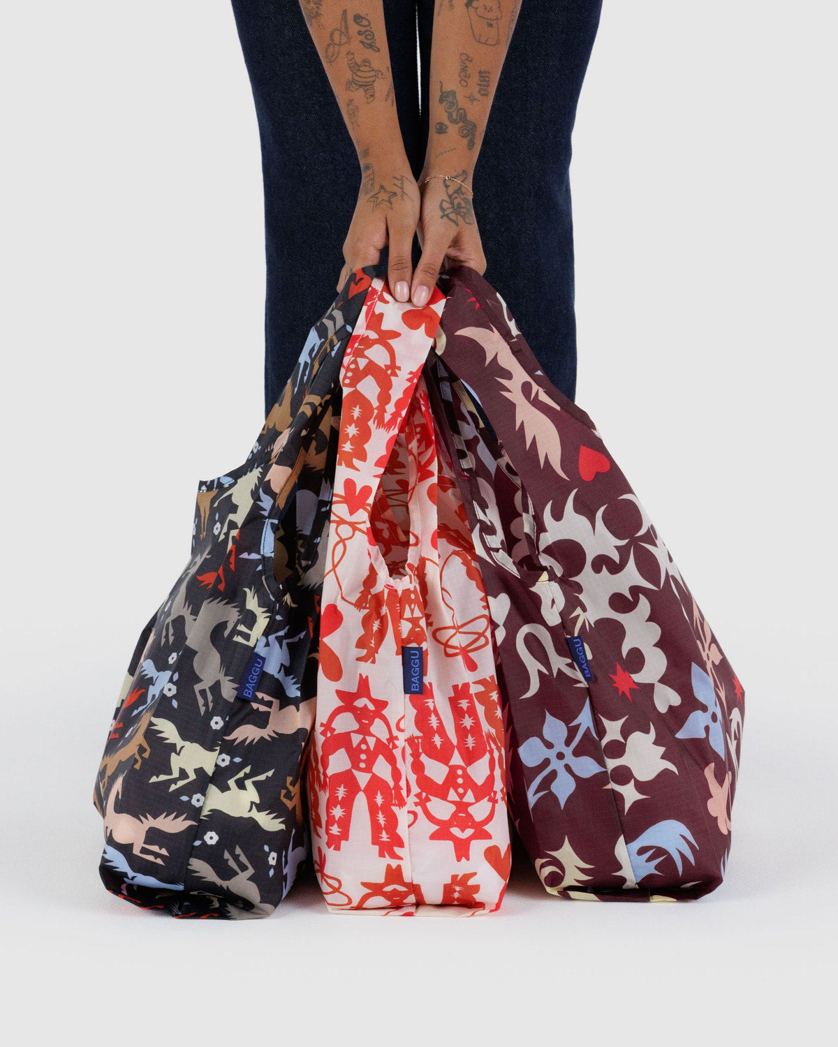 Baggu - Standard Baggu Set of 3 - Western Cut-Outs -