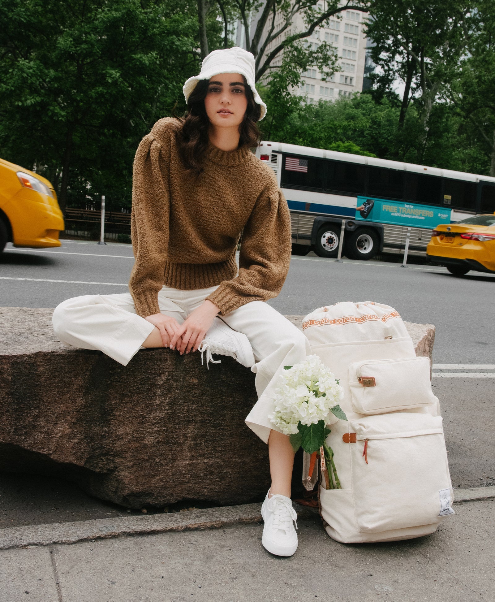 Caraa - Laundry Backpack - Natural Canvas -