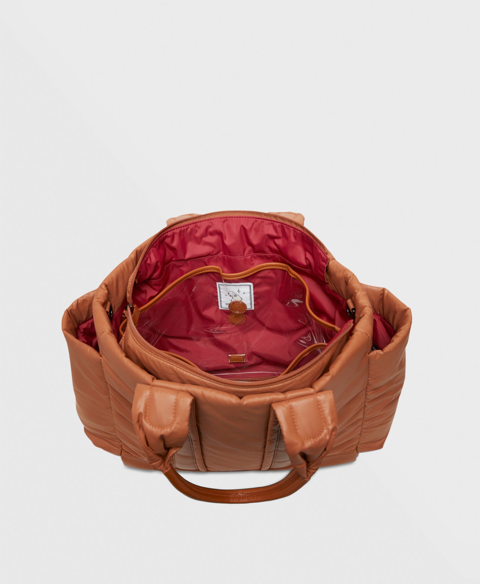 Caraa - Baby Tote - Clay Nylon -