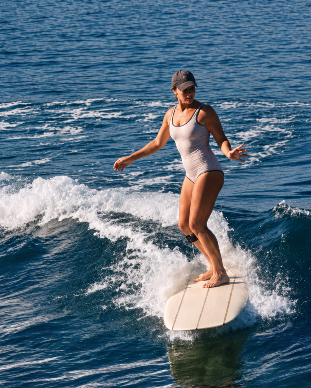 Noserider Surf Club - Retro Surf Suit in Banda Lines -