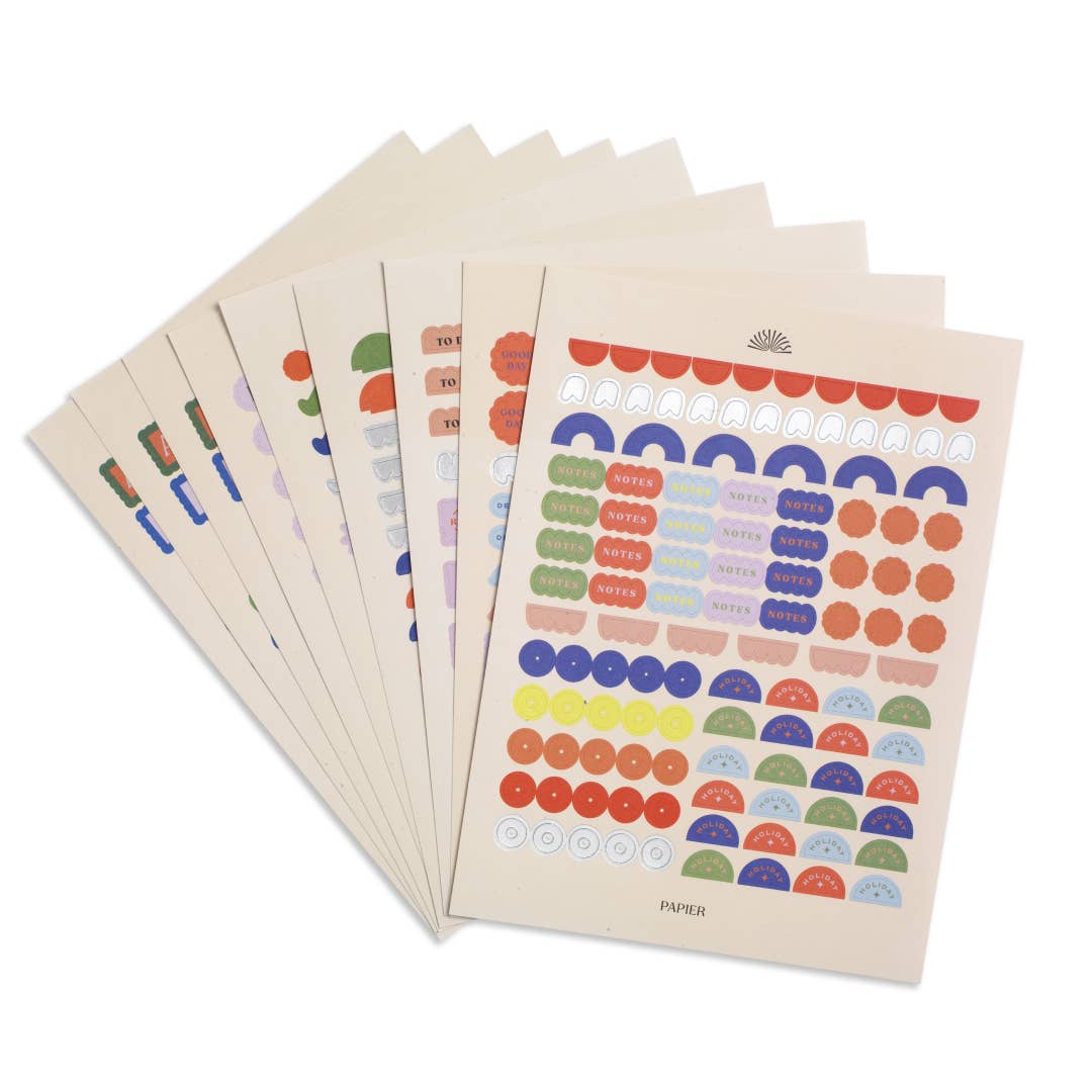 Papier - Stick-to-Its Planner Stickers Silver -